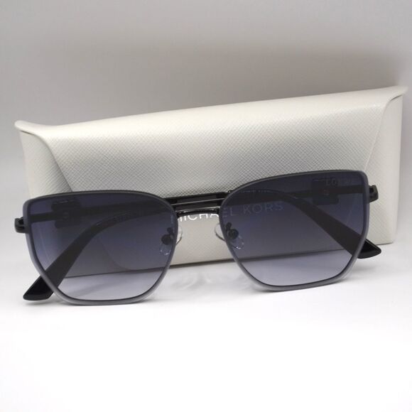 Loewe Women’s Sunglasses | Black Metal Frame | Blue/Gray Gradient Lenses main image 10